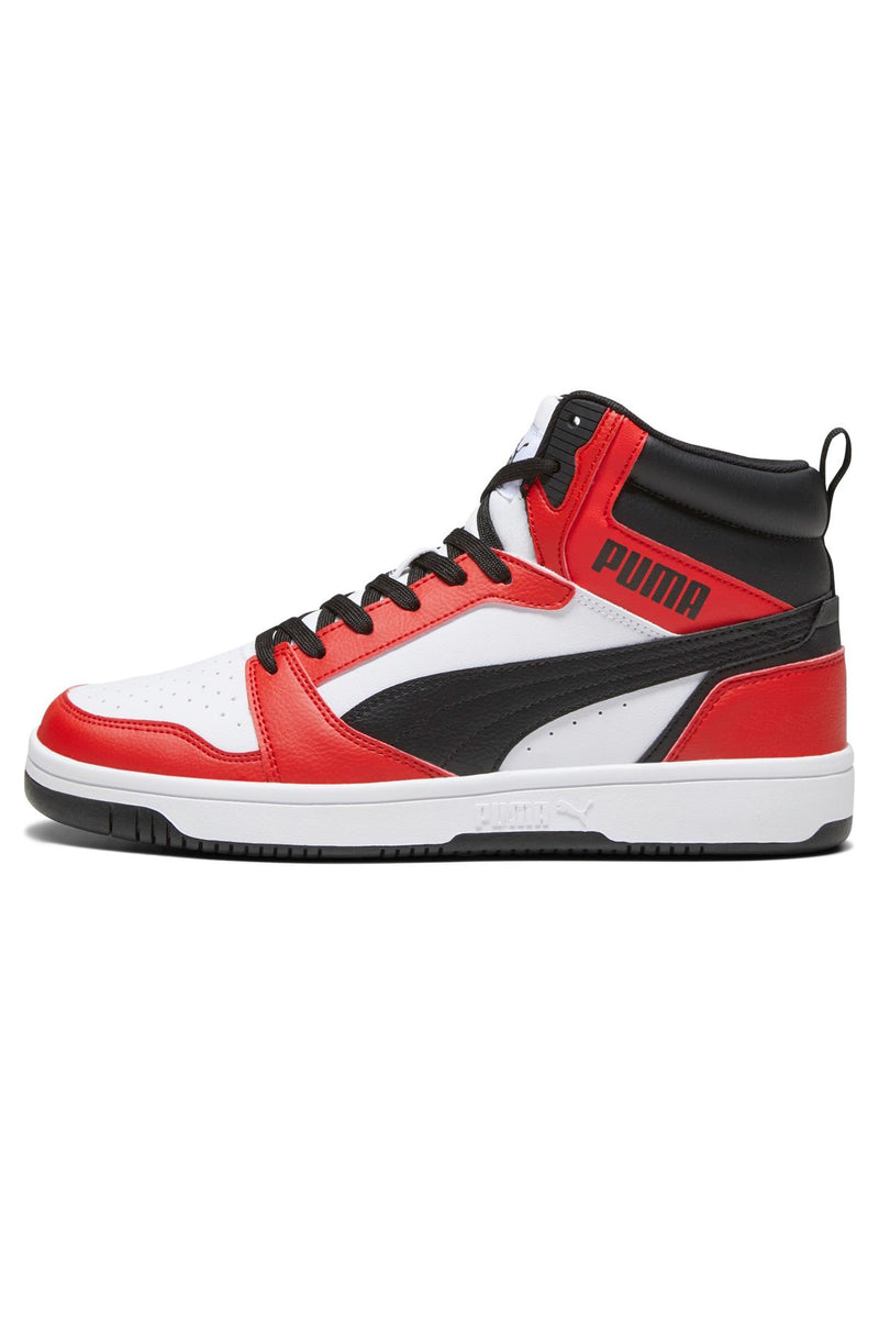 Tenis Puma Rebound V6 Mid 39232604 Blanco