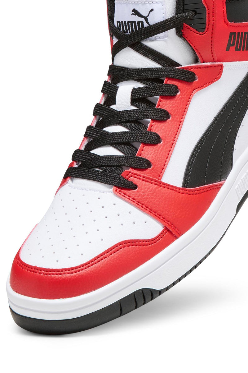 Tenis Puma Rebound V6 Mid 39232604 Blanco