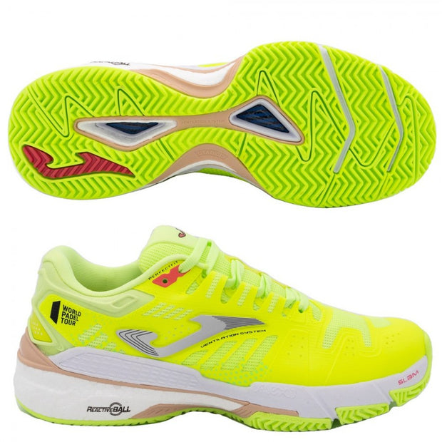 Tenis para Pádel Joma Mujer T.SLAM LADY TSLALS2311P Verde