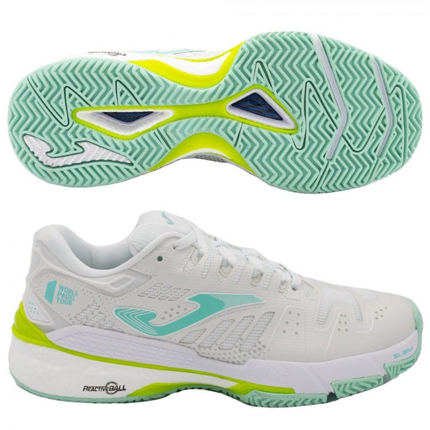 Tenis para Pádel Joma Mujer T.SLAM LADY 2332 TSLALS2332P Blanco