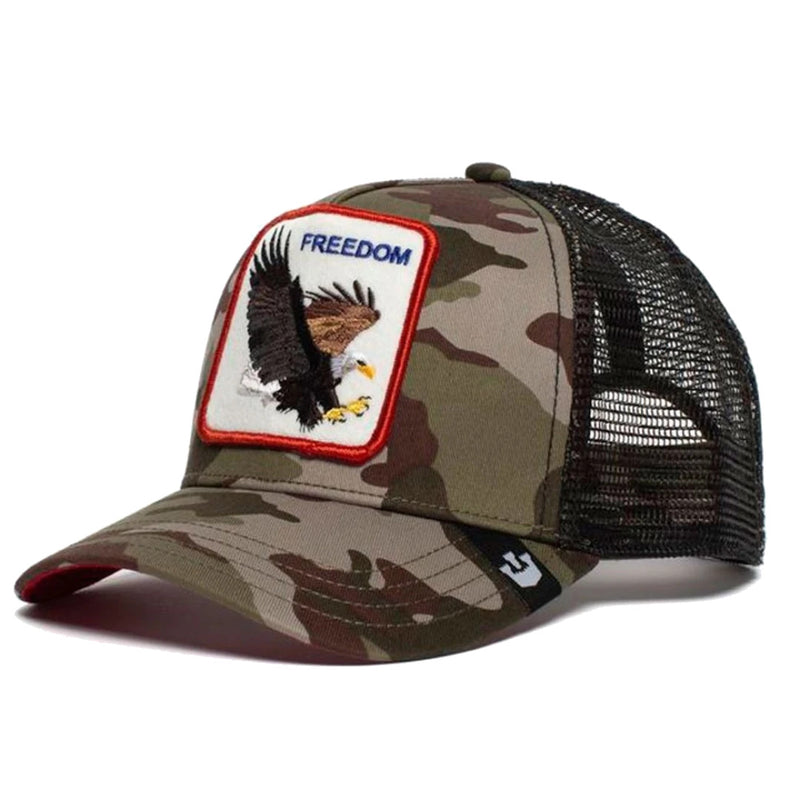 Gorra Goorin Bros Aguila Camuflaje 1010384cam Verde Original