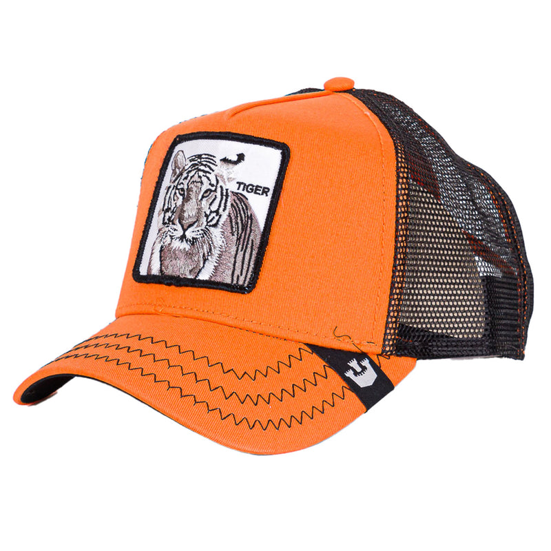 Gorra Goorin Bros Tigre 1010392ora Naranja Original