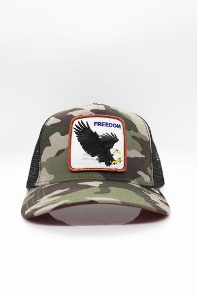 Gorra Goorin Bros Aguila Camuflaje 1010384cam Verde Original