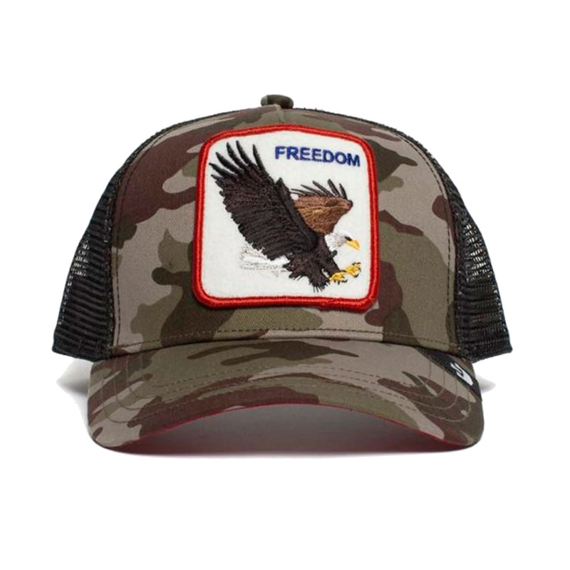 Gorra Goorin Bros Aguila Camuflaje 1010384cam Verde Original