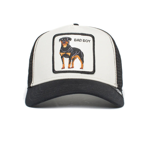 Gorra Goorin Bros Perro Rottweiler 1010493WHI Blanco Original