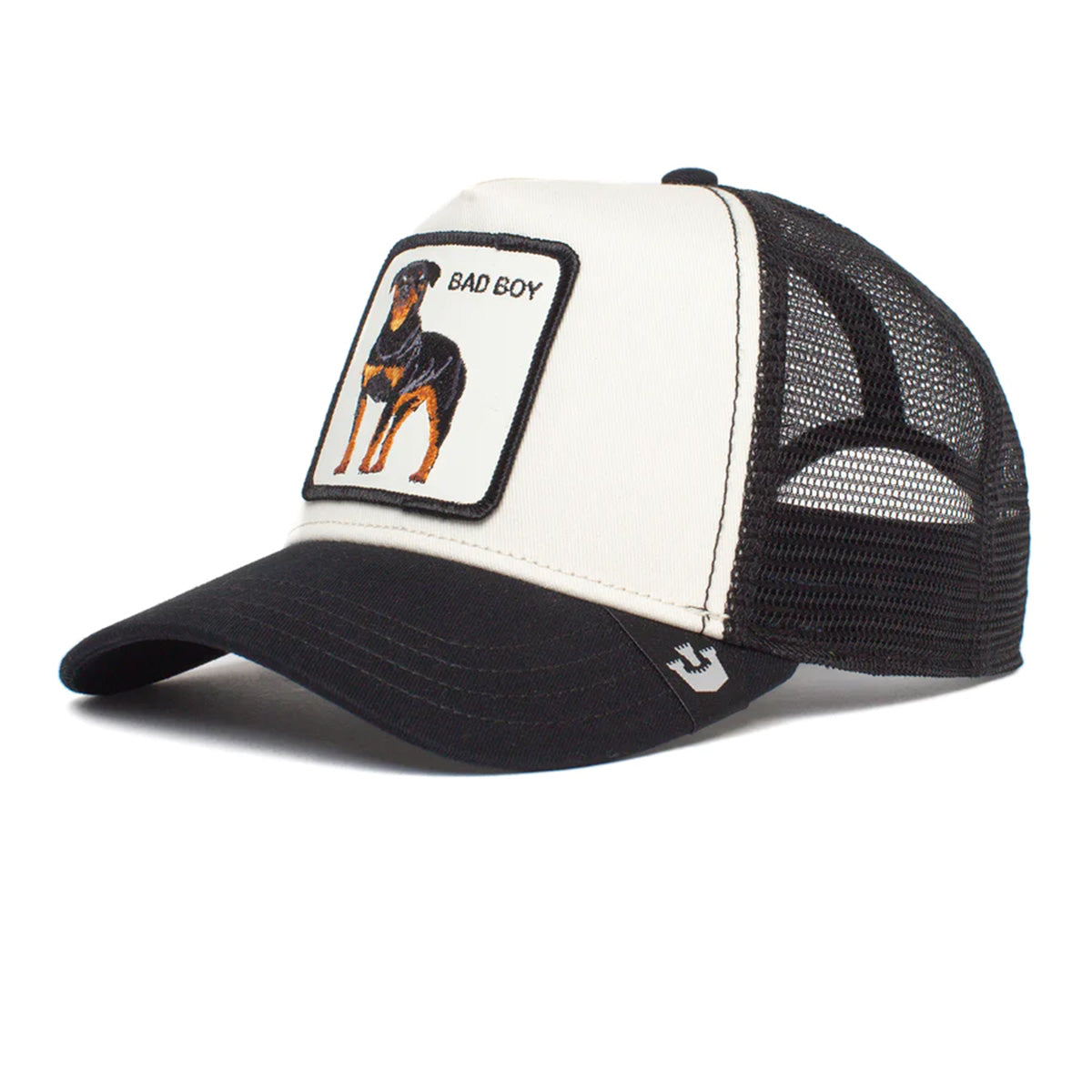 Gorra Goorin Bros Perro Rottweiler 1010493WHI Blanco Original
