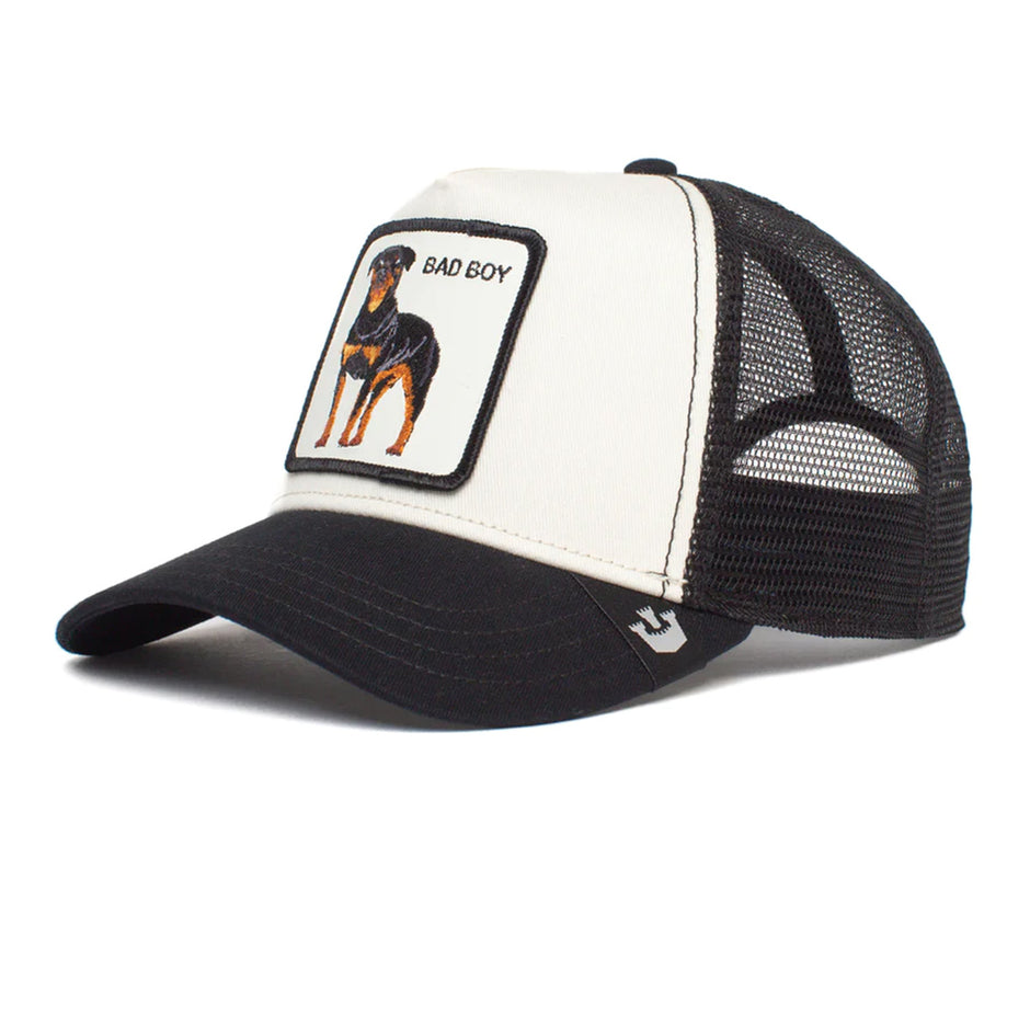 Gorra Goorin Bros Perro Rottweiler 1010493WHI Blanco Original