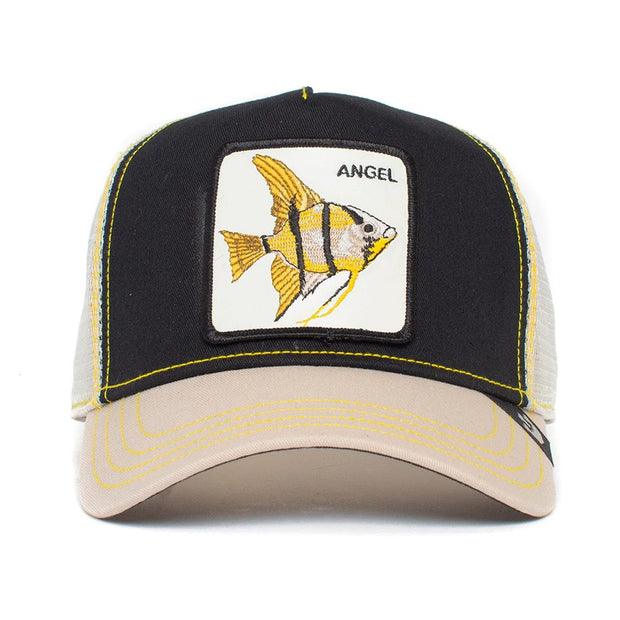 Gorra Goorin Bros Pez Ángel 1010009BLK Original Negro