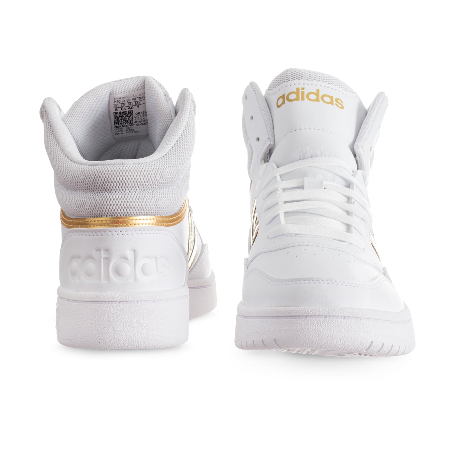 Tenis Adidas Hoops 3.0 Mid Mujer HP7958