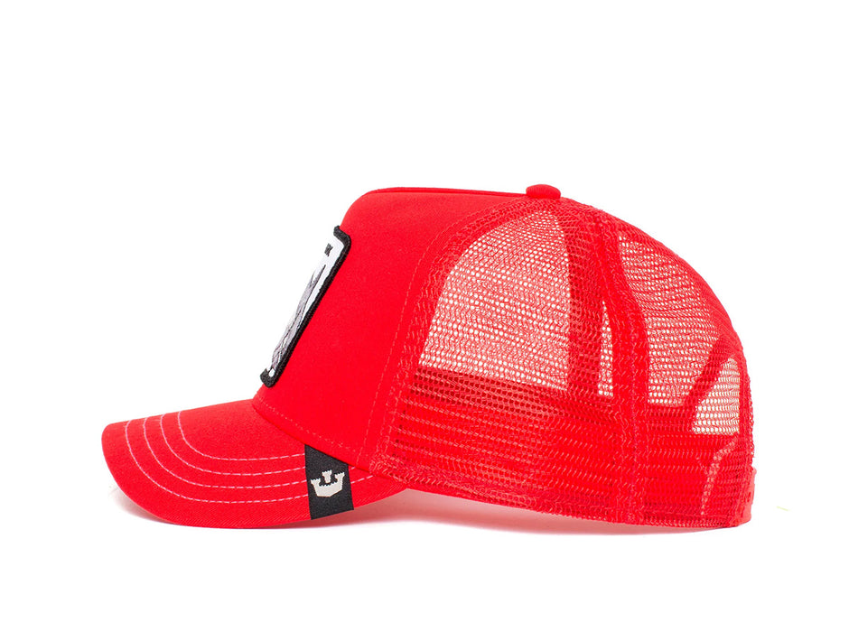Gorra de Animales Goorin Bros Tiburon 1010332RED Rojo Original