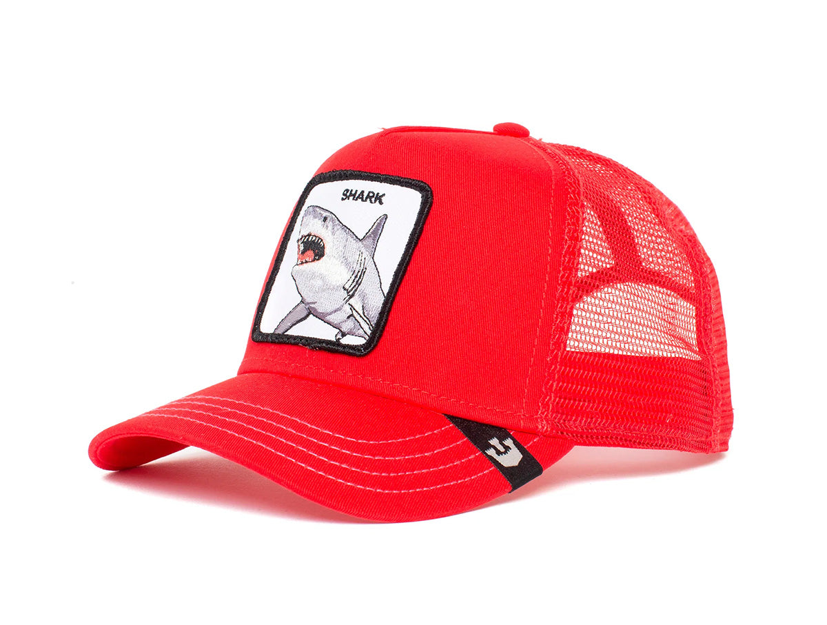 Gorra de Animales Goorin Bros Tiburon 1010332RED Rojo Original